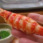 寿司割烹 魚紋 - 車海老。リフト(^-^)/