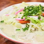 清龍 - 料理写真:戸畑ちゃんぽん　コシの強い細麺の本格派ご当地グルメです。