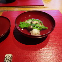 分とく山 - お椀：鱧の真丈