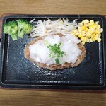 Yondaime Niku No Rachi - ハンバーグＭランチ(和おろしポン酢)