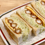 コンパル - 料理写真:エビフライサンド☆