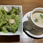 HANAMAKI モダンチャイニーズ 蓮 - サラダとスープ