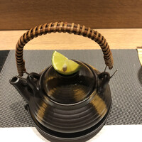 大阪 京橋 鮨 黒潮海閤 - 松茸土瓶蒸し