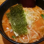 会津ラーメン 和 - 濃厚味噌ラーメン（3辛：激辛）