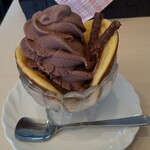 カフェミックス - どら焼きソフト（チョコ）