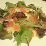 トラットリア・ジュゲム - 本日の鮮魚カルパッチョ　青森のヒラメ