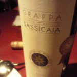 トラットリア・ジュゲム - サシカイヤのグラッパもあり