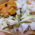 でん - 絶品！カニ身のウニのせ('12.11)