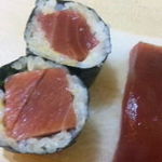 でん - 天然！よこわ握りと巻き寿司('12.11)