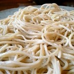 手打蕎麦眞 - お蕎麦アップ