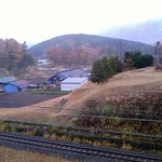 手打蕎麦眞 - 晴れれば南アルプスが・・・