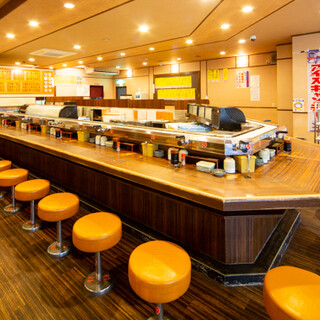 Enjoy our carefully selected Sushi while relaxing in our spacious seats.