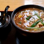 かまくら - カレー南は石臼挽きそばで親鳥使用