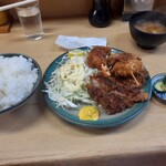 Hashimasa - ミックスカツ定食と御飯の大盛