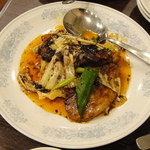 新広楼 - 豚肉とキャベツの味噌炒め