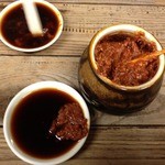 ホルモン焼 夏冬 - ホルモンタレセット。(2012.9)