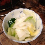 ホルモン焼 夏冬 - おしんこ(2012.9)