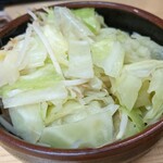 麺屋しげる - キャベツたっぷり