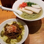 麺屋 六感堂 - 六感堂式沖縄そば＋タコライス