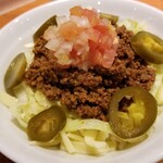 麺屋 六感堂 - タコライス＋ハラペーニョ