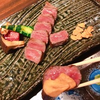 鉄板焼き 牛鳴 - 