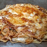 なかねお好み焼店 - 肉玉そば（410円）