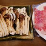 柚木元 - 松茸はスライスして♪