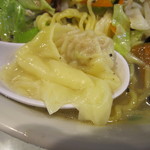 麺処 まるよし商店 - わんたんトッピング\200