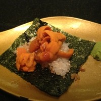 鉄板焼 天 本丸 - 焼きウニ