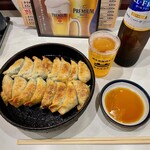 博多祇園鉄なべ - 鉄鍋餃子にノンアルビールはつらい