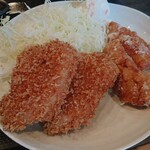 さくとん - ひれかつ＆からあげ定食