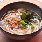 [Recommended] Motsu-nabe (Offal hotpot) 's Kasu Udon