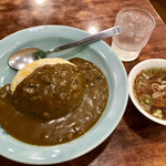 光華飯店 - カレーチャーハンのセット全景