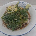 浜田屋 - 春菊天の冷たい蕎麦