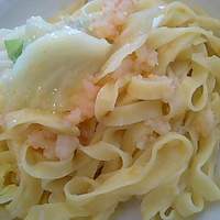 ビランチャ 梅田店 - キャべツとエビのパスタ