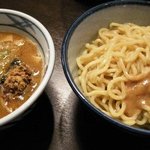 おうぎ屋 - 味噌つけ麺、ごまだれ