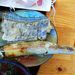 天橋立市場食堂街 - 焼き魚