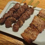 あけぼの - 砂肝・豚精肉