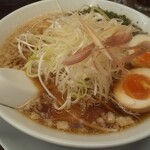 Ramen Kairikiya - あご煮干し味玉入り醤油ラーメン