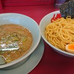 ラーメン山岡家 - 醤油つけ麺(大盛)