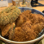 味処てっ平 - じゃらん特典ロースかつ丼　肉1.5倍大盛り