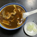 日吉屋 - カレー南蛮そば７５０円