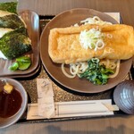 創業昭和 長岡料理屋の味 吉原や - つめたい栃尾きつねうどん