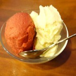 15901414 - イタリアンバニラ　ブラットオレンジ　ジェラート