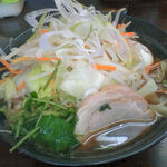 平九郎R - フィニッシュラーメン＋ボイル野菜