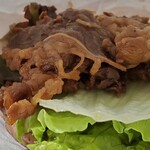 Mosubaga - 肉肉バーガー…焼き肉が隠れていました(*´艸｀)