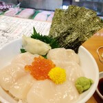 Osakananooishiiomiseuoshi - ホタテ丼