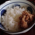春草 - 【ランチ】ご飯のお供（金目鯛のしぐれ煮）