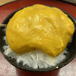 今 - かぼちゃのかき氷