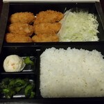 Takuhai Tonkatsu Semmonten Kasaneya - 『 カキフライ弁当 』 1190円